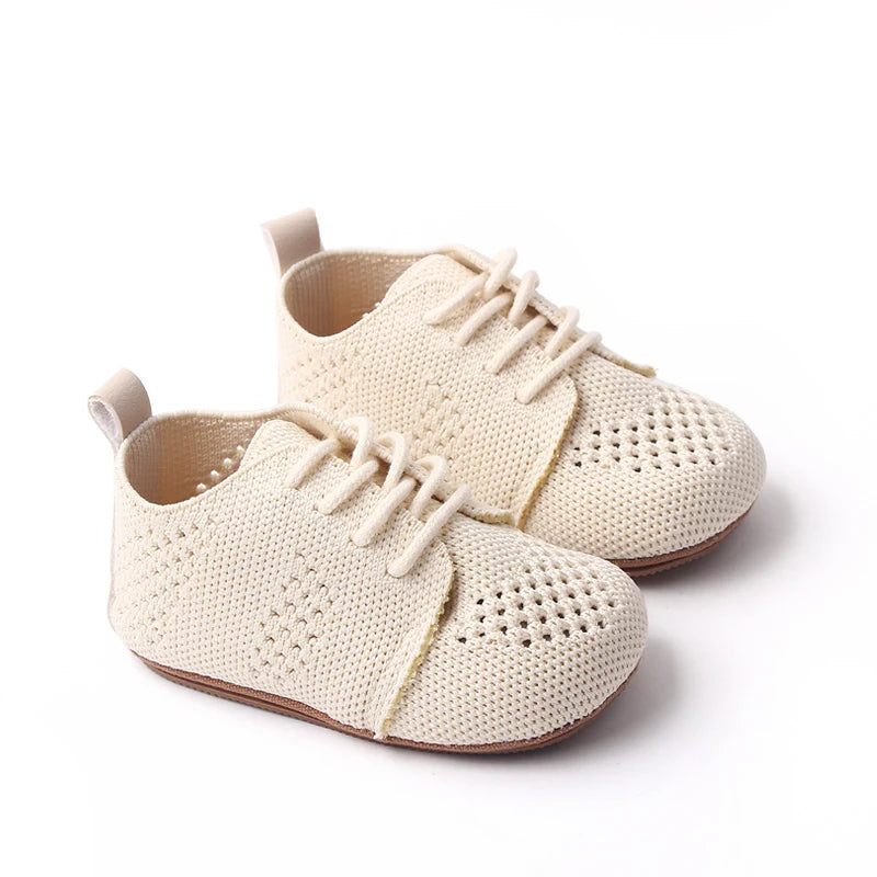 Spring Autumn Children's Mesh Sports Shoes Breathable Mesh Footwear Baby Shoes Casual Shoes 0-1 Years Old Soft Topped Baby Shoes