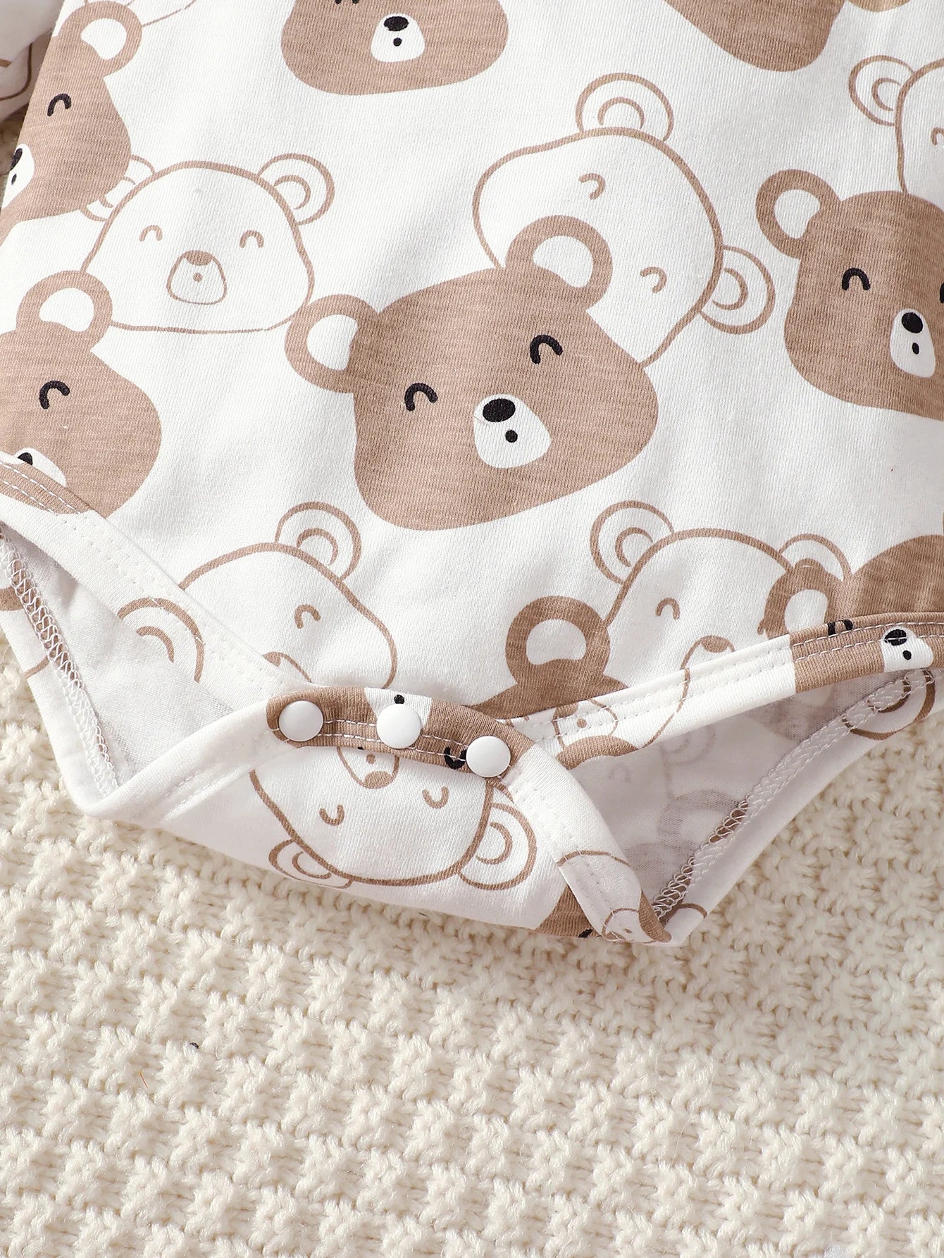0-9 Months Baby Boy Set Little Bear Long Sleeve Bodysuit+Pants+Hat+Socks 4pcs/Set Baby Spring Autumn clothing Newborn