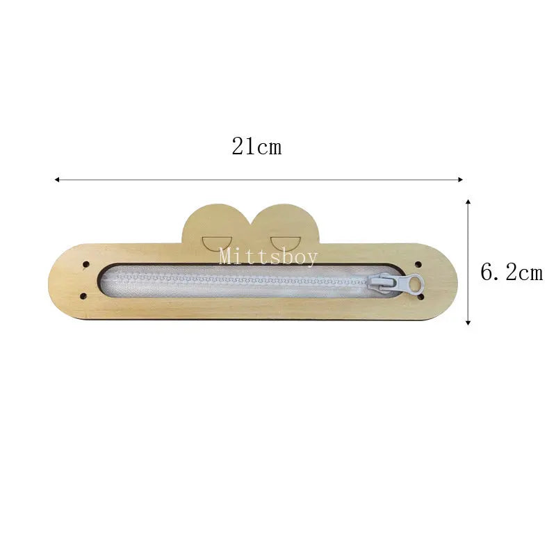 Baby DIY Wooden Montessori Busy Board Educational Toy With Alarm Clock And Fine Motor Activities For Children