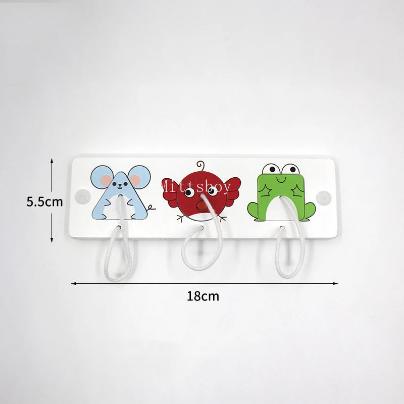 Wooden Busy Board Key Lock Switch Slides Paillette Educational Toy For Early Learning Kls-01