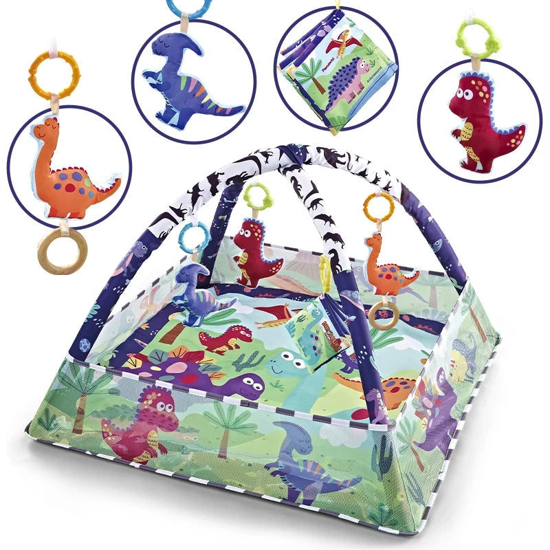 Newborn Sensory Skill Development Fitness Toys Multifunctional Game Blanket Hands Feet Exercise Mat Infant Toy