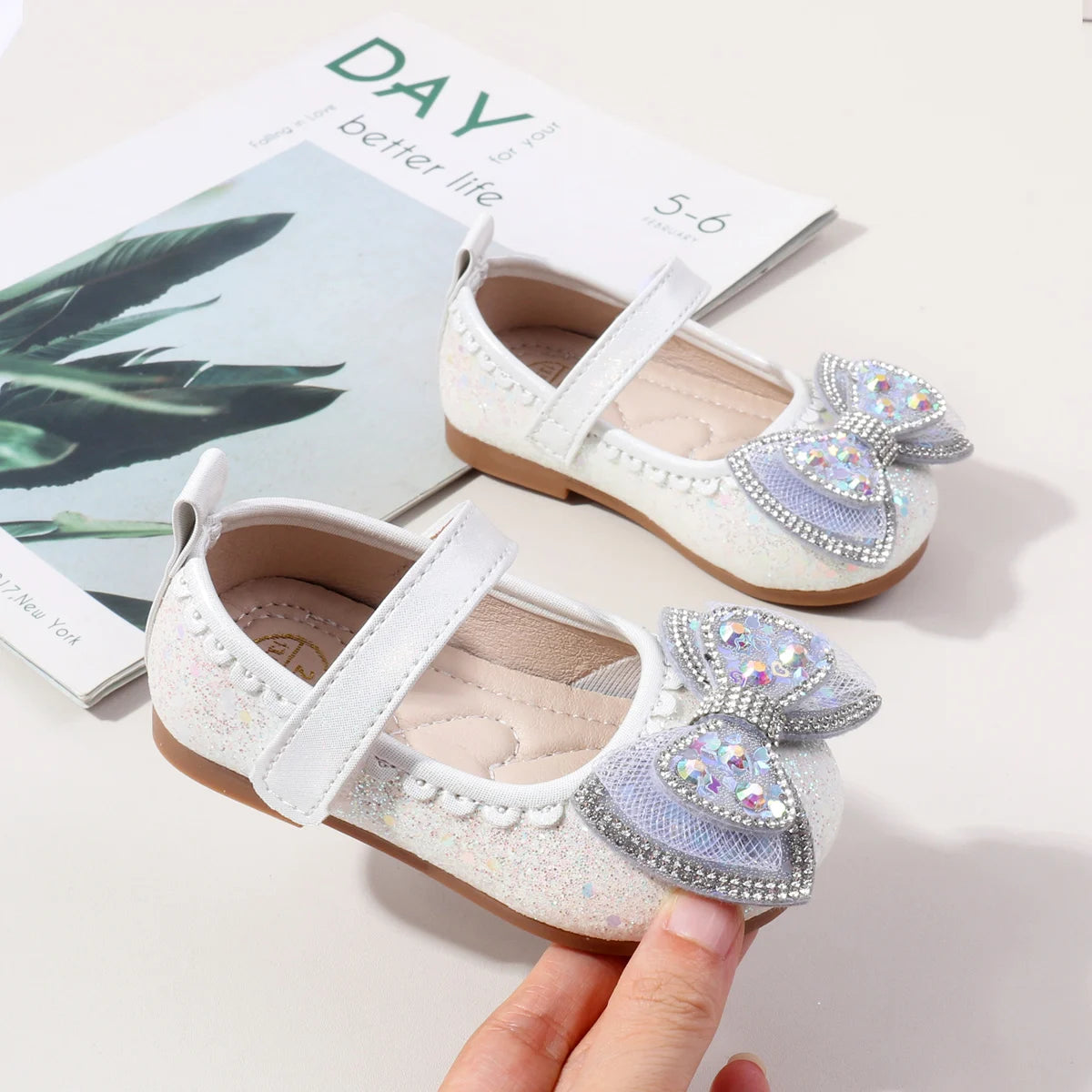 2025 New Design Spring And Autumn Baby Girls First Walking Indoor Outdoor Toddler Shoes For 0-3Y Baby Girl Princess Shoes MY5163