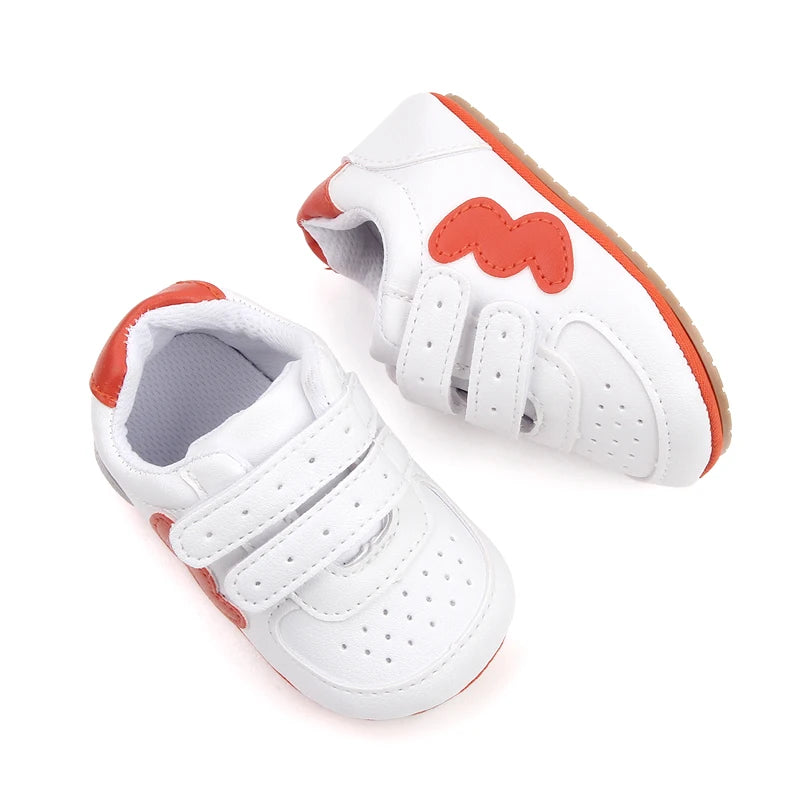 New Fashion Baby Shoes Spring and Autumn High Quality TPR Sole Anti-slip Water Proof Toddler Prewalking Outdoor Sneaker D2736
