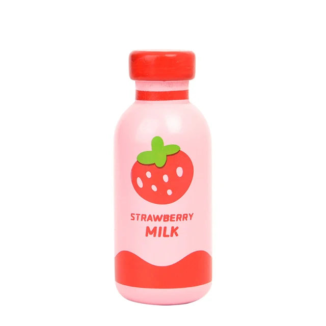 1Pcs Montessori Kitchen Toys Wooden Kitchen Play House Simulation Play House Condiment Bottles Educational Toy for Children Gift