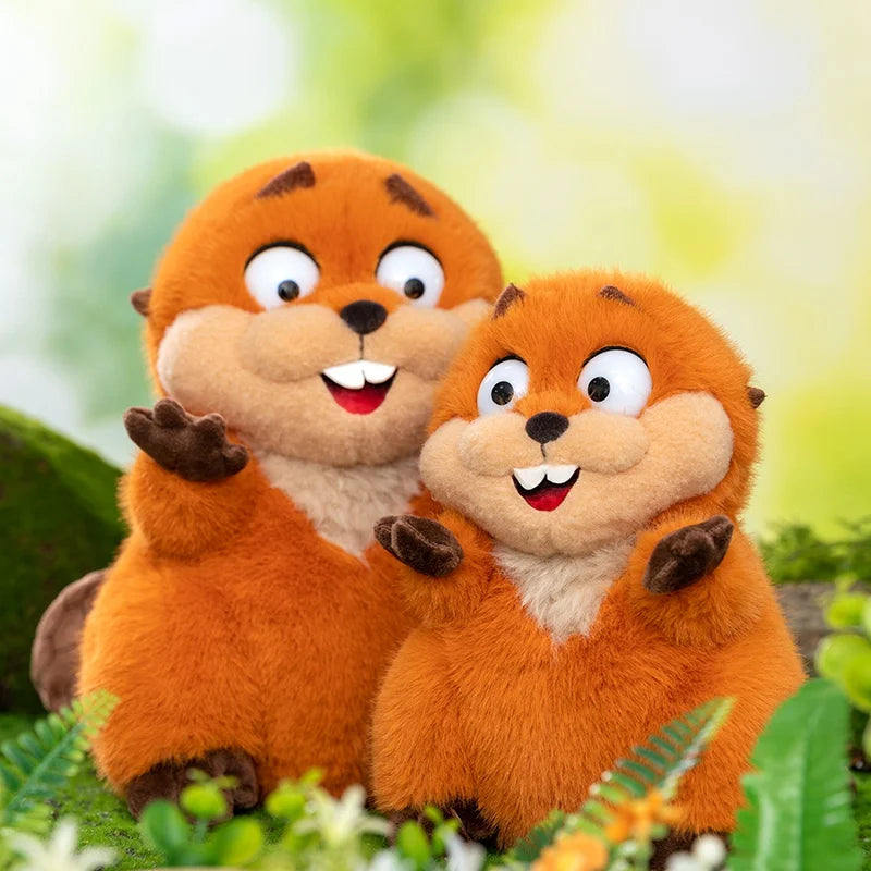 Nice Anime Hoppers Plush Cute King Georges Tom Lizard Plush Soft Stuffed Animal Beaver Plushie Doll Toy Birthday Gift For Kid