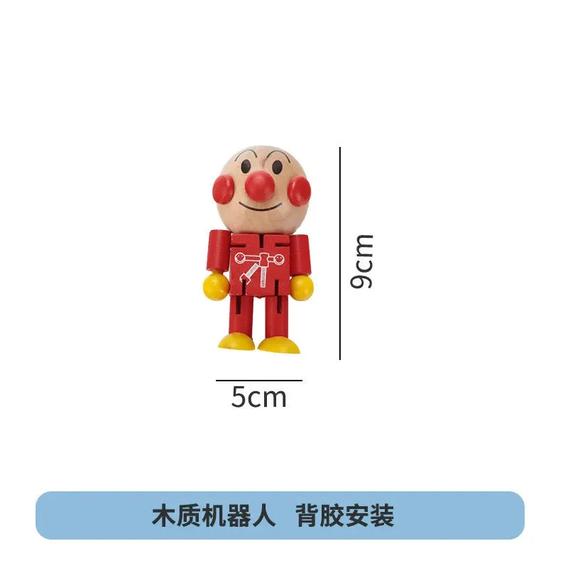 Montessori Busy Board Wooden Educational Toy for Children Gear and Hand Wheel Alarm Clock Mirror