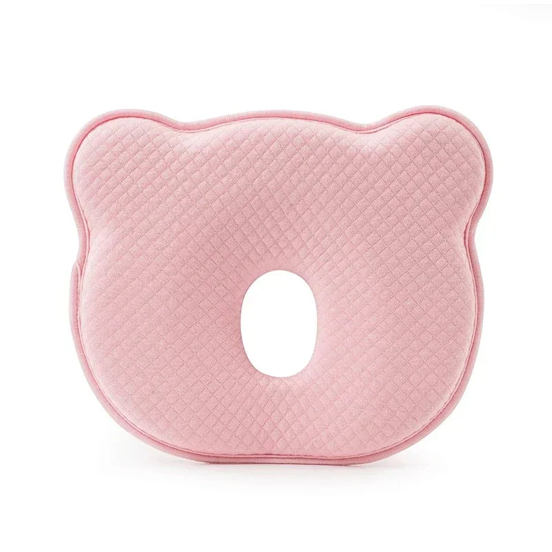 Newborn Memory Foam Baby Pillow For Head Shaping Four Seasons Cotton Cover Model Four Seasons