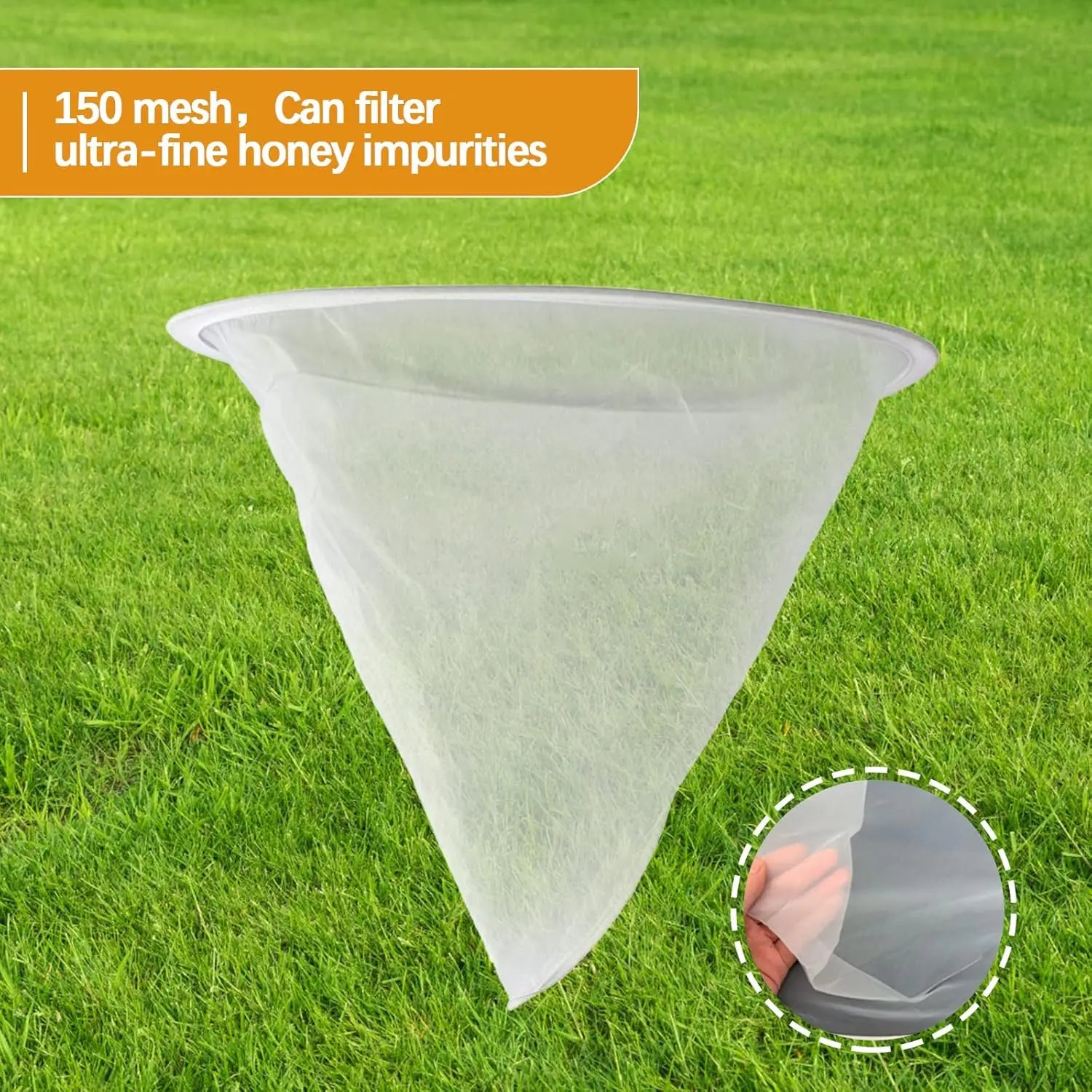 8pcs Honey Strainers Beekeeping Honey Bee Filter Mesh Bag Filters Extract Tools Beekeeping Tool Beekeeping Filter Mesh