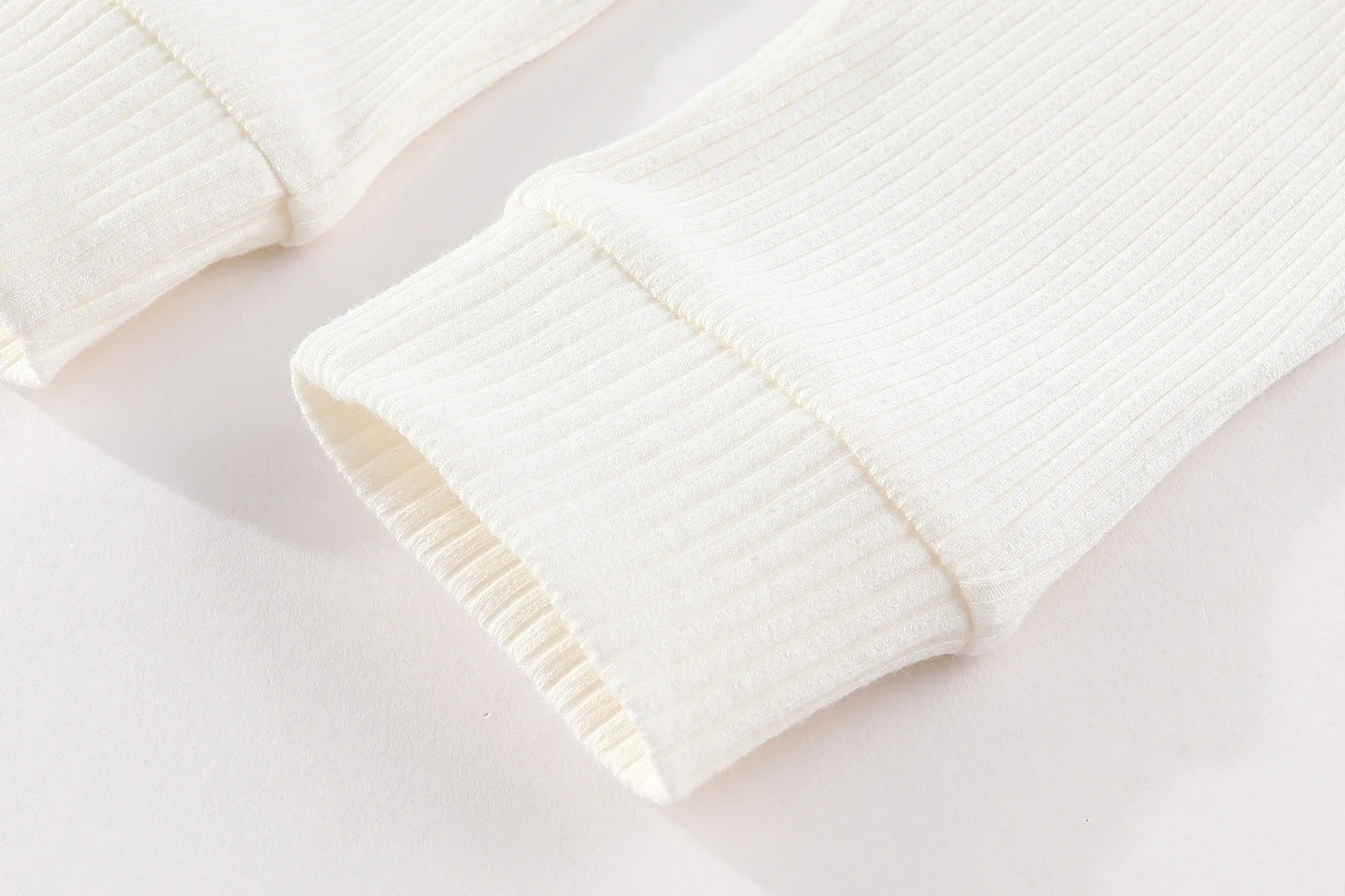 Unisex Baby Pure Color Outfit 2-Piece Set Long Sleeve Bodysuits+Pants 0-24 Months Infant Clothing Simple Onesies Trousers