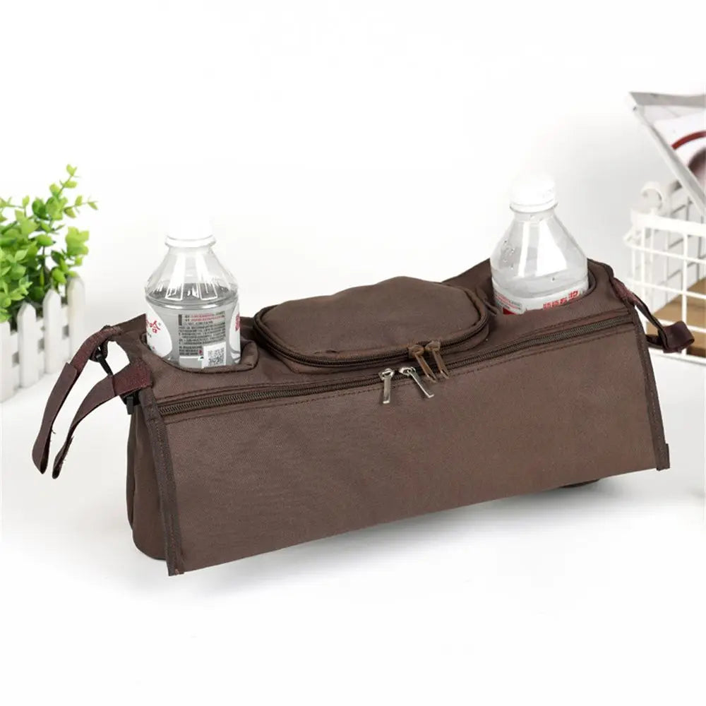 Wheelchair Storage Bag Stroller Accessories Baby Stroller Organizer Baby Pram Bottle Cup Holder Carriage Bag Infant Nappy Bags