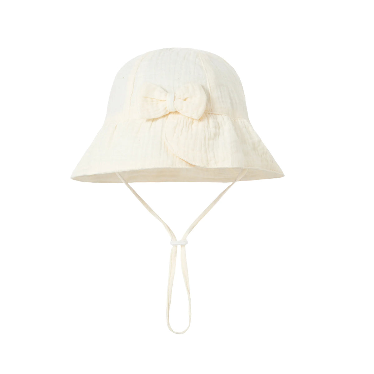 100 Percent Cotton Baby Bucket Hat Sun Protection 50cm Soft Skin Friendly Preschool Hat