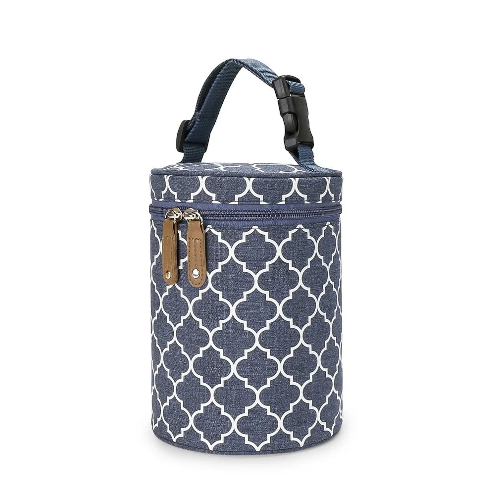 Stroller Hanging Bag Insulated Breast Milk Cooler 14x19cm Waterproof Travel Carrier