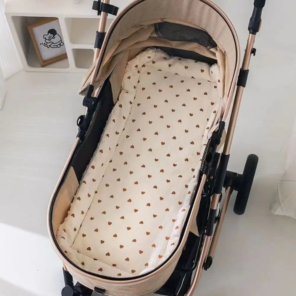 Cartoon Pattern Baby Stroller Cushion Baby Seat Cushion Stroller Accessories Pushchair Car Mat Pram Cushion Seat Liner