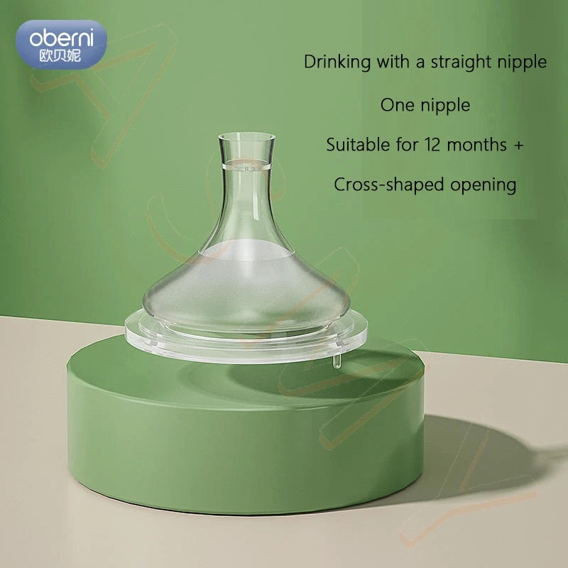 Suitable for wide caliber 5cm milk bottles/duck nipple / straight sucking nipple/soft silicone/anti-colic / bottle accessories