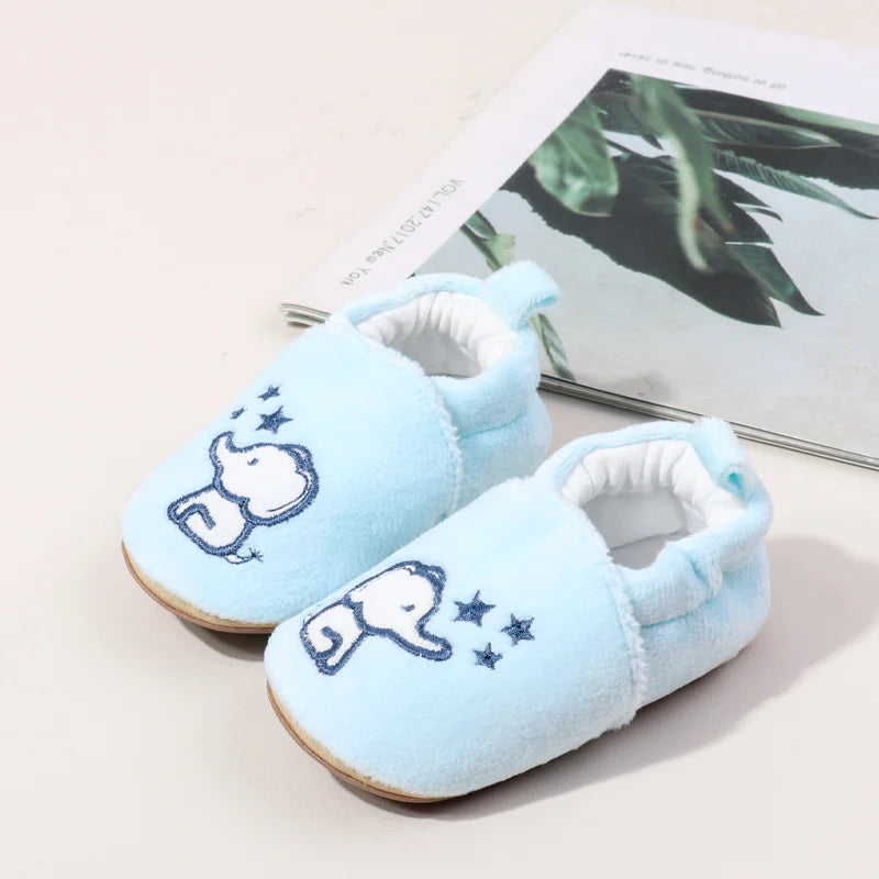 Baby Girl Boy Prewalker Shoes Spring and Autumn Cute Cartoon Animals Design Casual Anti Slip High Quality Newborn Toddler Shoes