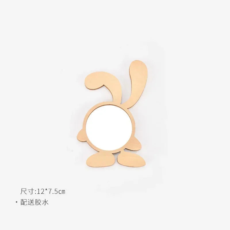 Wooden Busy Board Toy for Montessori Learning With Clock Mirror and Unlock Activities Model MB-001