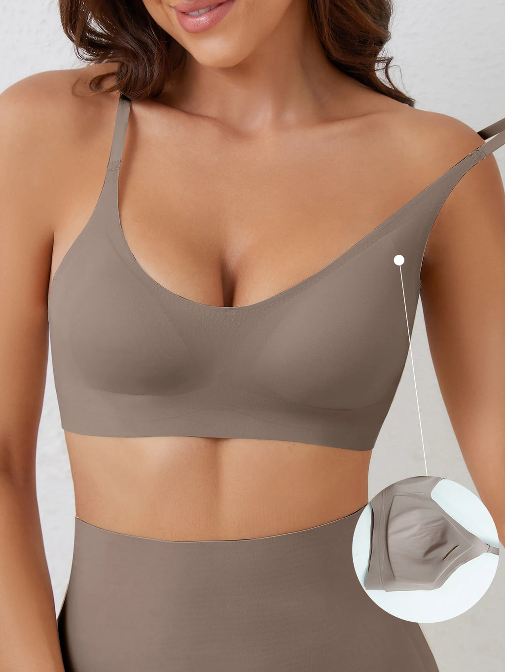 Pre-pregnancy Women Soft Support Seamless Underwear Comfortable Gathering No Steel Ring Collection Breathable Bra Style