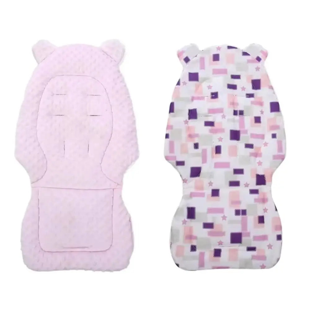 Portable Cotton Baby Stroller Cushion Multi-function Windproof Trolley Mattress Warm Washable Pushchair Car Mat All Seasons