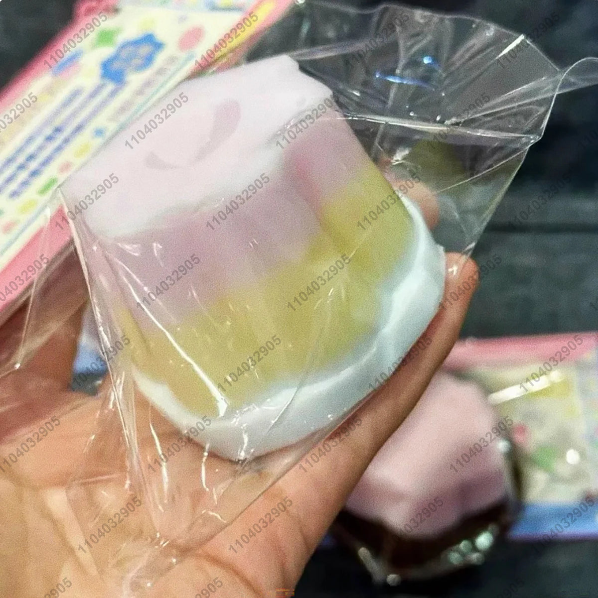 Pudding Taba Squishy Silicone Strawberry Caramel Jelly Mochi Squeeze Toy ASMR Anti Stress Relief Fidget Toys for Adults Gifts