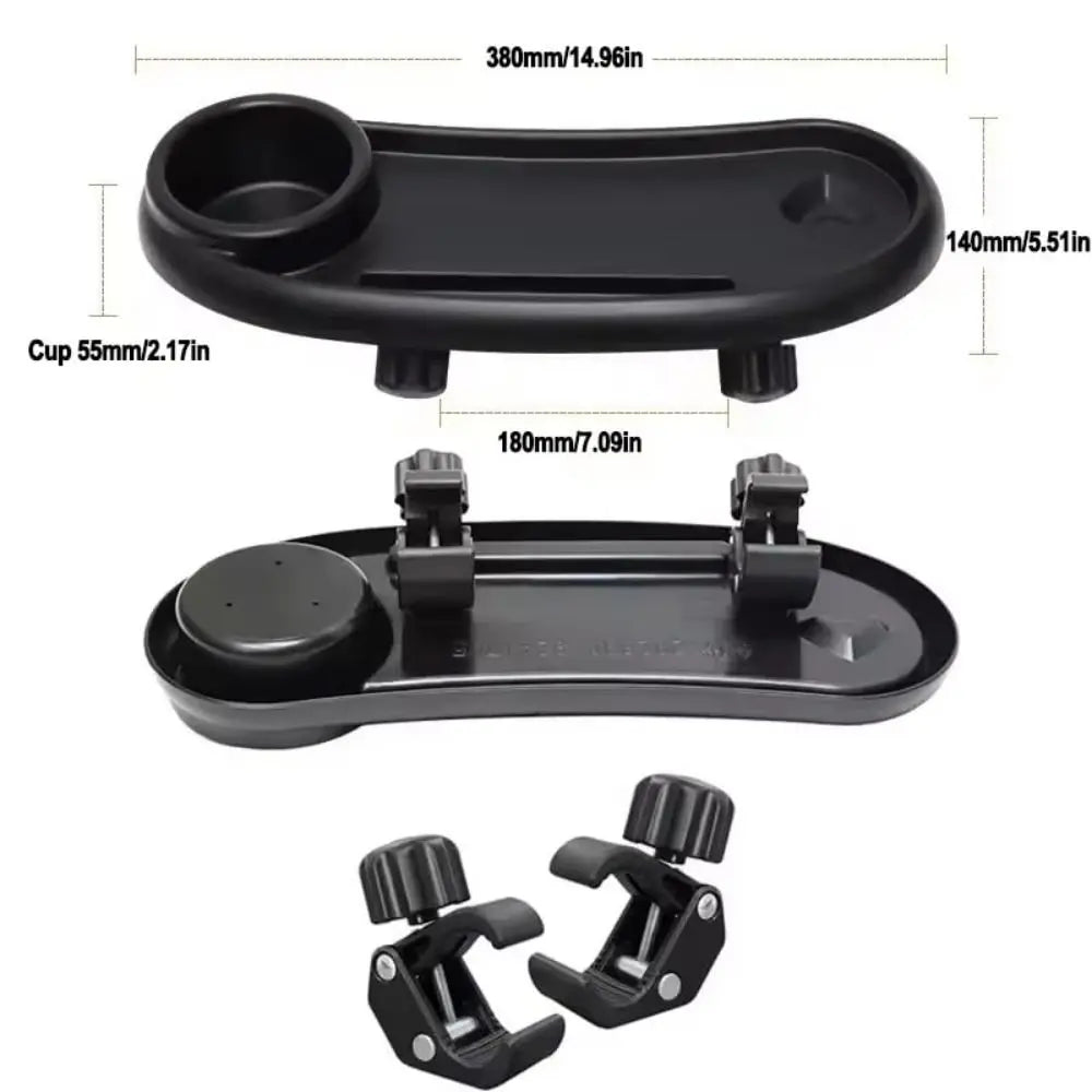 Antislip Stroller Cup Holder Detachable Handy Universal Stroller Tray Multi-purpose Convenient Baby Stroller Cup Holder Toddlers