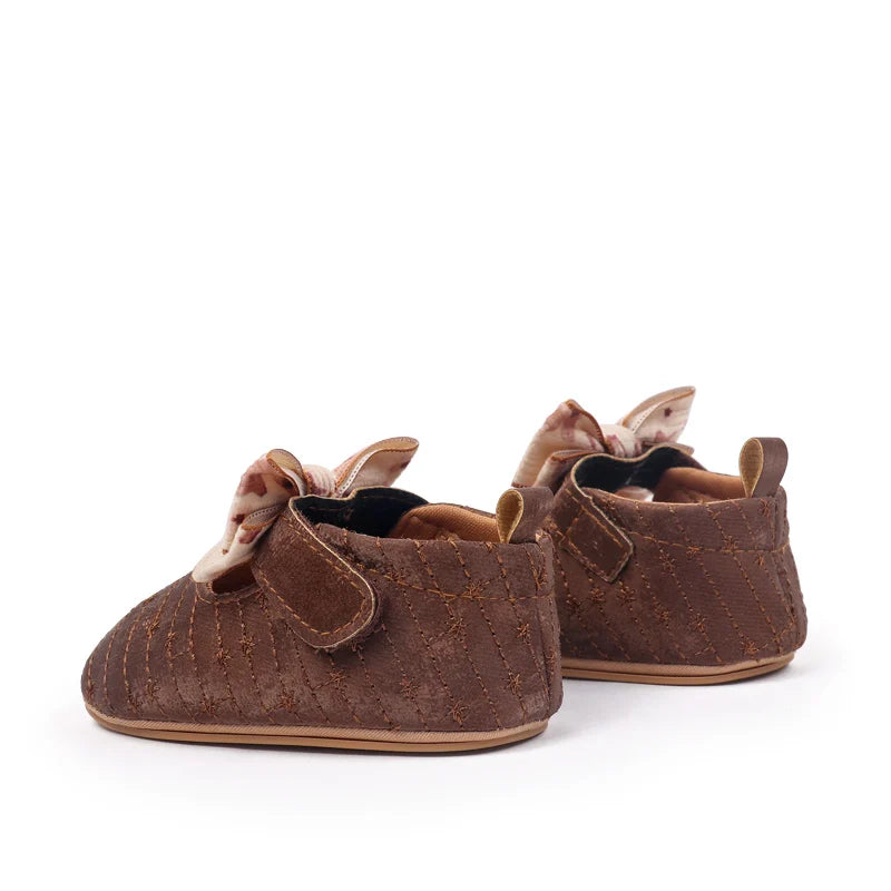 New Spring And Autumn Baby Girls First Walking Indoor Outdoor Toddler Shoes With Fashion Design For 0-18M Baby Princess Shoes
