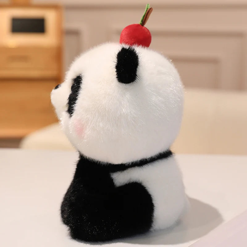 Sitting Cartoon Stuffed Animal Dolls Plush Toys - Dog Panda Bear Cow Elephant Designs - Lovely Pillow for Birthday Gift And