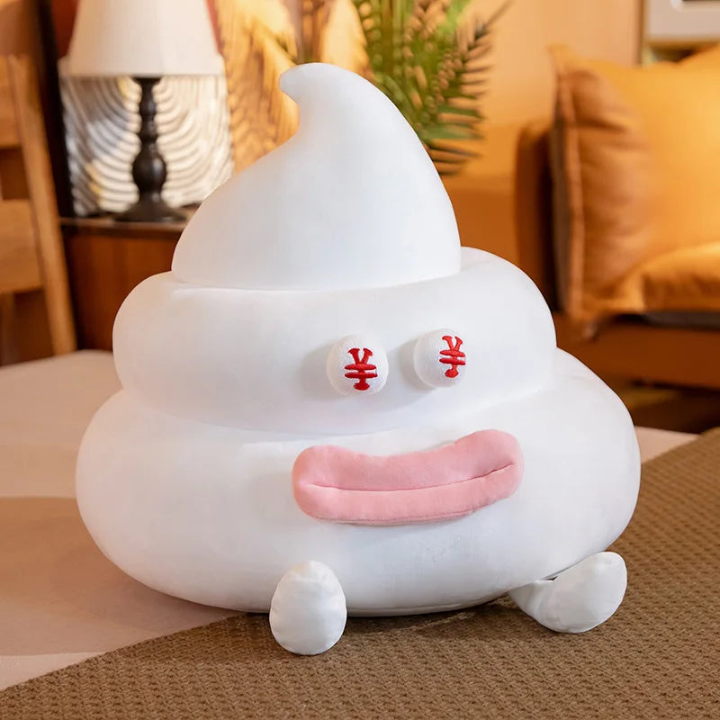 New 25cm/35/45CM Funny Poop Plushie Toys Simulation faeces Pillow Stuffed Soft Creative Sofa Cushion Interesting Birthday Gifts
