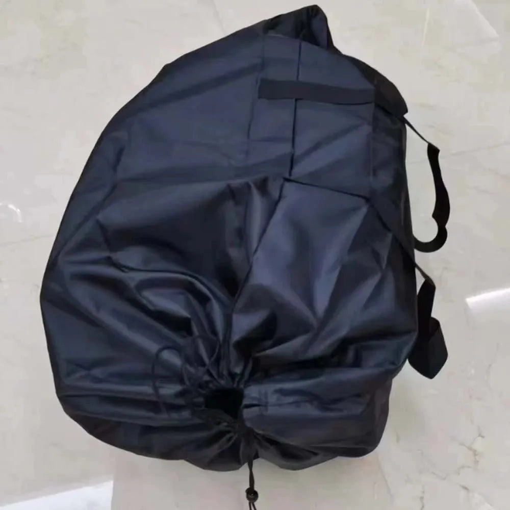 Water-Resistant Stroller Travel Bag Oxford Cloth Drawstring Closure Pram Storage Organizer Heavy-Duty Large Capacity