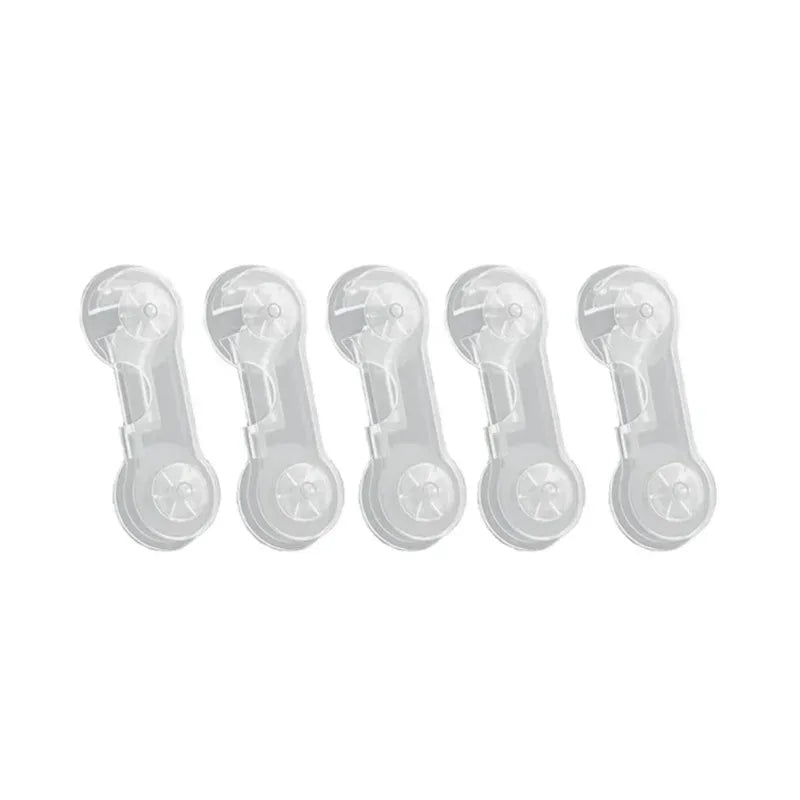 2-6Pcs Security Protection Lock Home Baby Safety Multifunction Drawer Lock Child Protect Toilet Refrigerator Lock Door Buckle