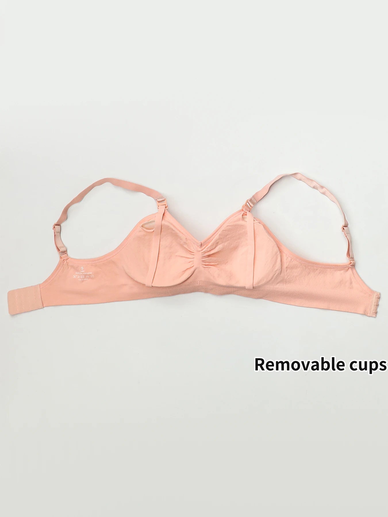 High Quality Single Handed Front Buckle Nursing Bra Breathable Women Breastfeeding Underwear Seamless Maternity Bra Push Up