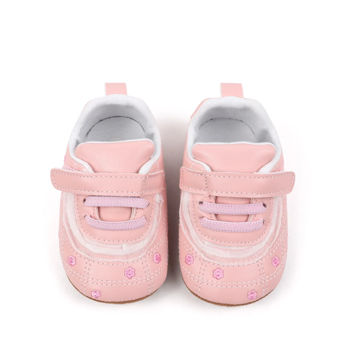 Baby Boys And Girls First Walking Toddler Shoes High Quality Baby Sneaker For 0-18 Months Spring And Autumn Soft TPR Sole