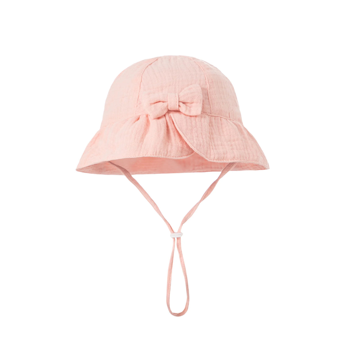 100 Percent Cotton Baby Bucket Hat Sun Protection 50cm Soft Skin Friendly Preschool Hat