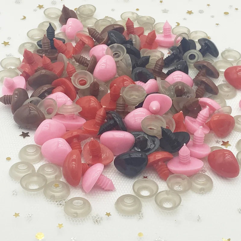 50Pcs 6-26MM DIY Eyeball Doll Accessories Colorful Plastic Craft Safety Eye for Teddy Bear Plush Toy Handmade Educational Toys