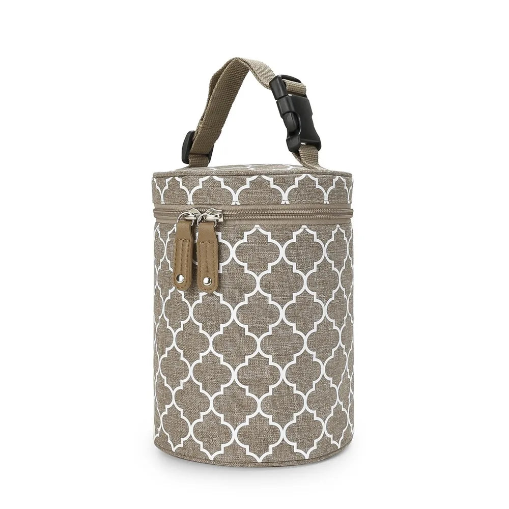 Thermal Insulation Stroller Hanging Bag Hanging Design Large Capacity Insulated Breastmilk Cooler Bag Travel Carrier Waterproof