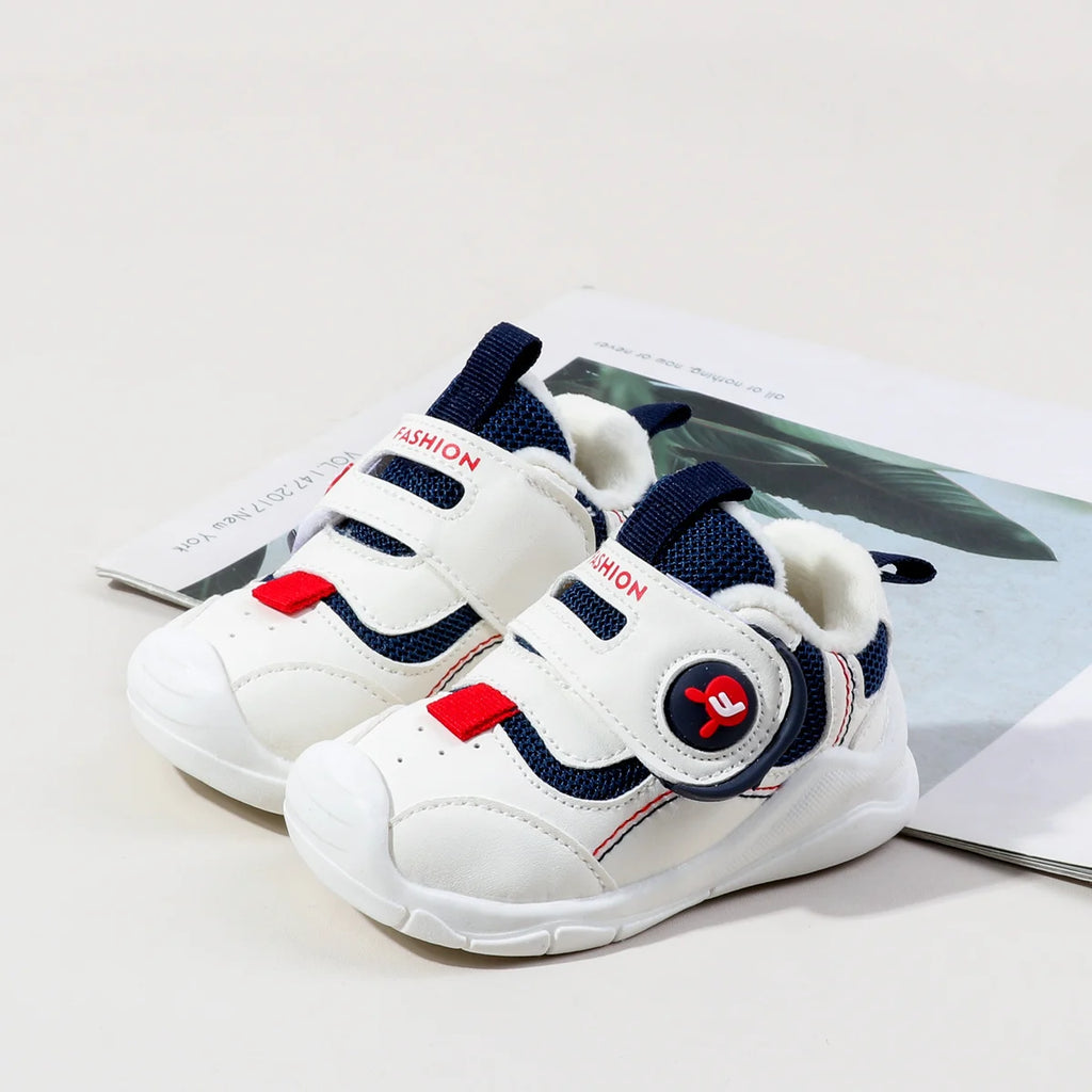 New Design 0-3 Years Old Baby Unisex First Walking High Quality Toddler Shoes Winter Indoor Outdoor Sneakers