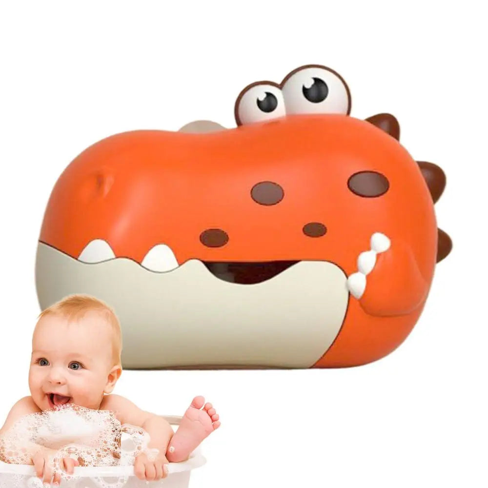 Baby Bath Bubble Machine Dinosaur Kids Bath Toy Bathtub Soap Automatic Bubble Maker Baby Bathroom Toy Children Boy Girl Gifts