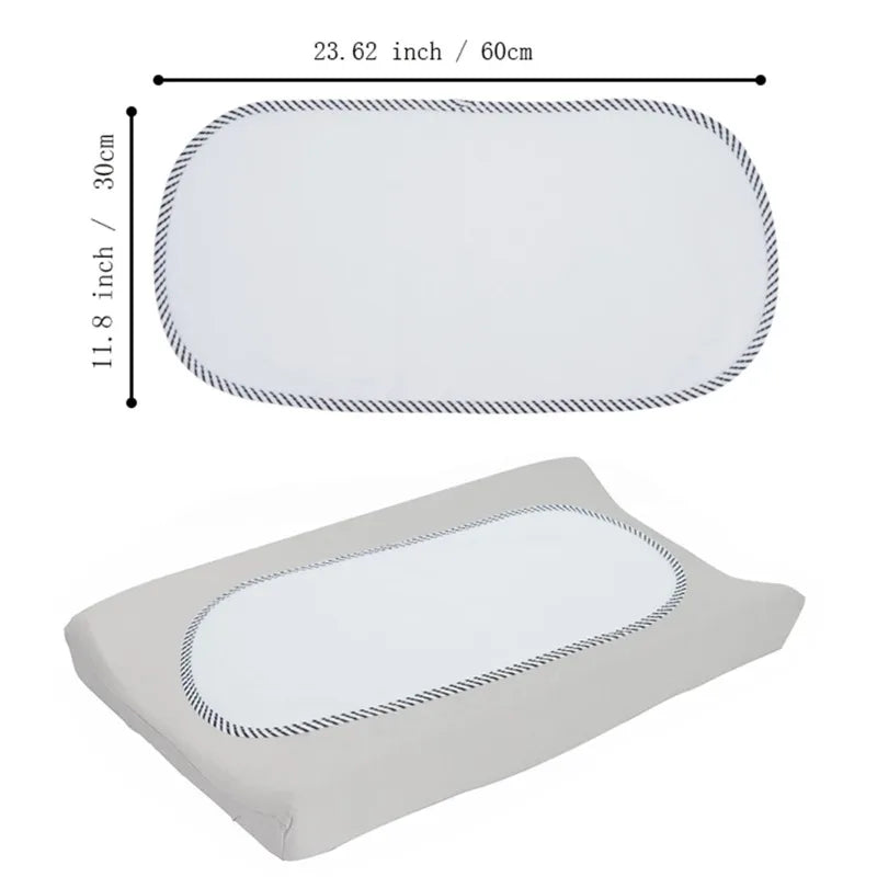 Soft Waterproof Newborn Baby Changing Pad Pee Proof Diaper Mat Nursing Sheet