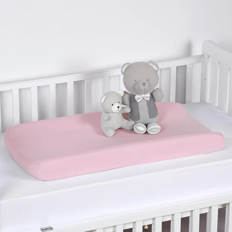 2PCS Changing Pad Cover Set Ultra Soft Breathable Cozy Microfiber Diaper Change Table Sheets for Baby Fit Most Changing Pads