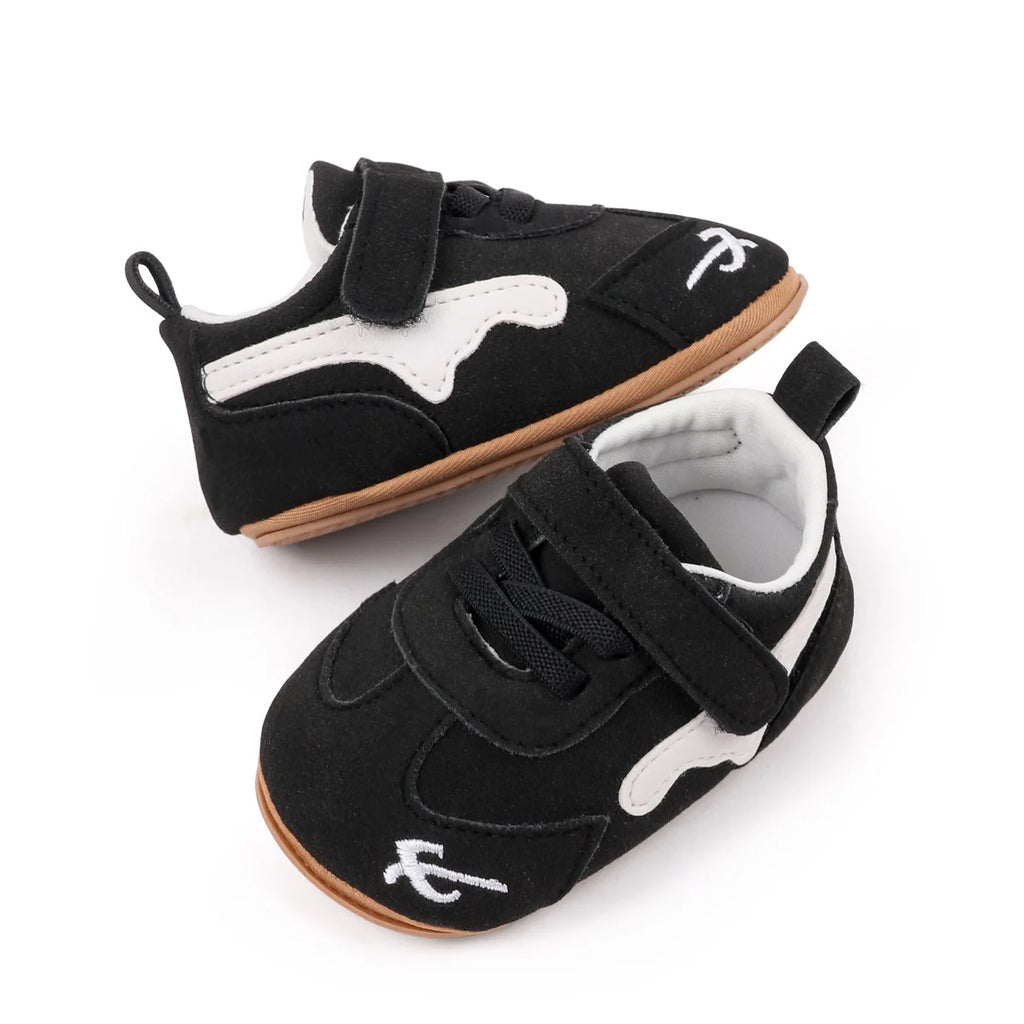 Hot Selling Baby Unisex First Walking Toddler Shoes For 0-18 Months Fashion Design Three Colors High Quality Baby Sneaker