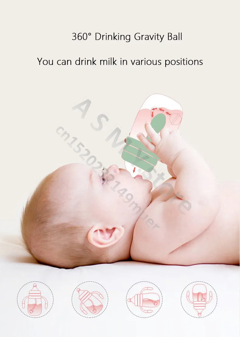 Anti-colic bottle/newborn baby bottle/90ML 240ML 300ML PPSU large capacity bottle/wide calibre baby bottle/drinking cup/BPA-free