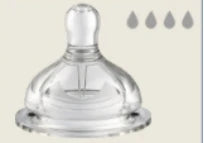 Suitable for wide caliber 5cm milk bottles/duck nipple / straight sucking nipple/soft silicone/anti-colic / bottle accessories
