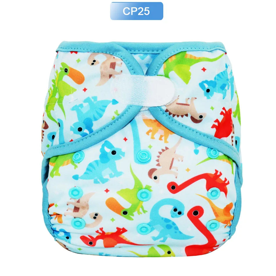 EezKoala Eco-friendly Cloth Diaper Cover Baby Washable Diaper Waterproof Baby Nappy Reusable Adjustable Pocket Diaper Hook&Loop