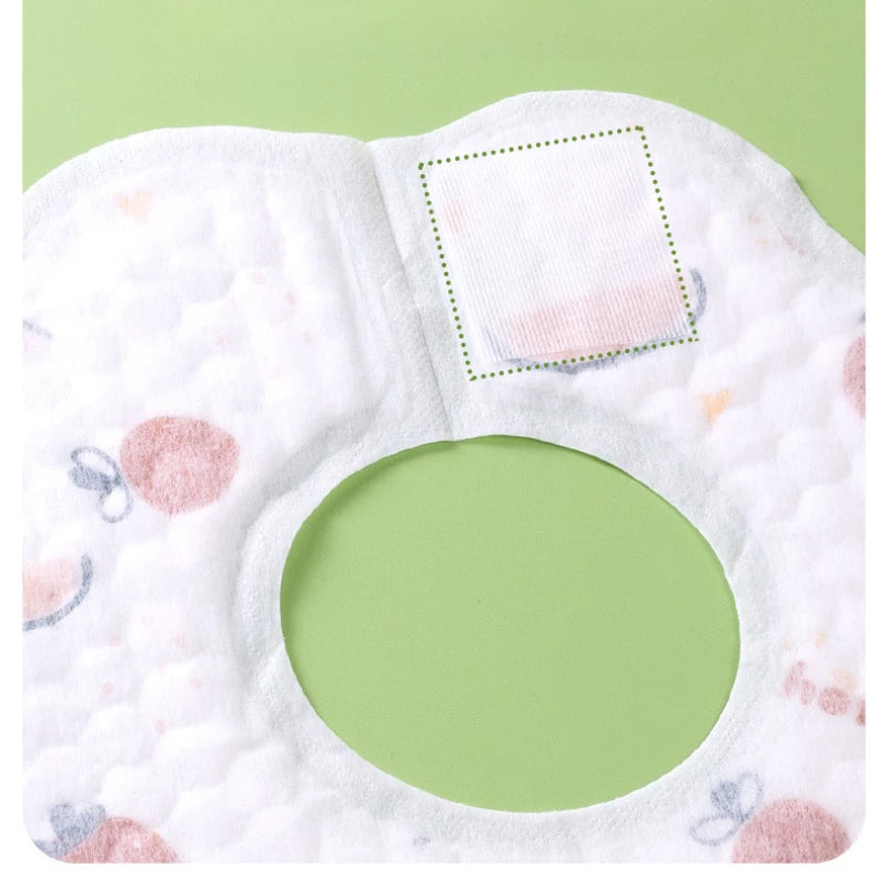 Children's disposable bib, baby large rotating bib, baby waterproof eating bib, mouth water towel, individually packaged