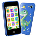 Kids Smart Phones - Educational Touch Screen Cell Phones for Children with Camera - Blue - Ages 3-12