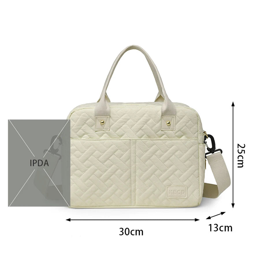 Portable Diaper Bag for Mom Crossbody Handbag Multifunction Baby Stuff Storage Bag, Stroller Hanging Maternity Bag