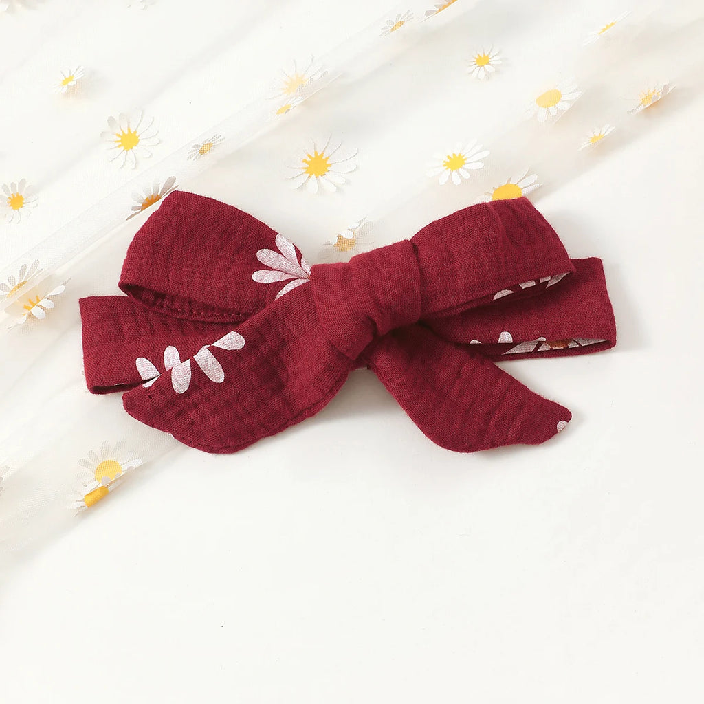 Summer  0-1 Years  Old  Infant  Baby Girls Daisy Print  Fashion  Sleeveless  Casual  Dresses