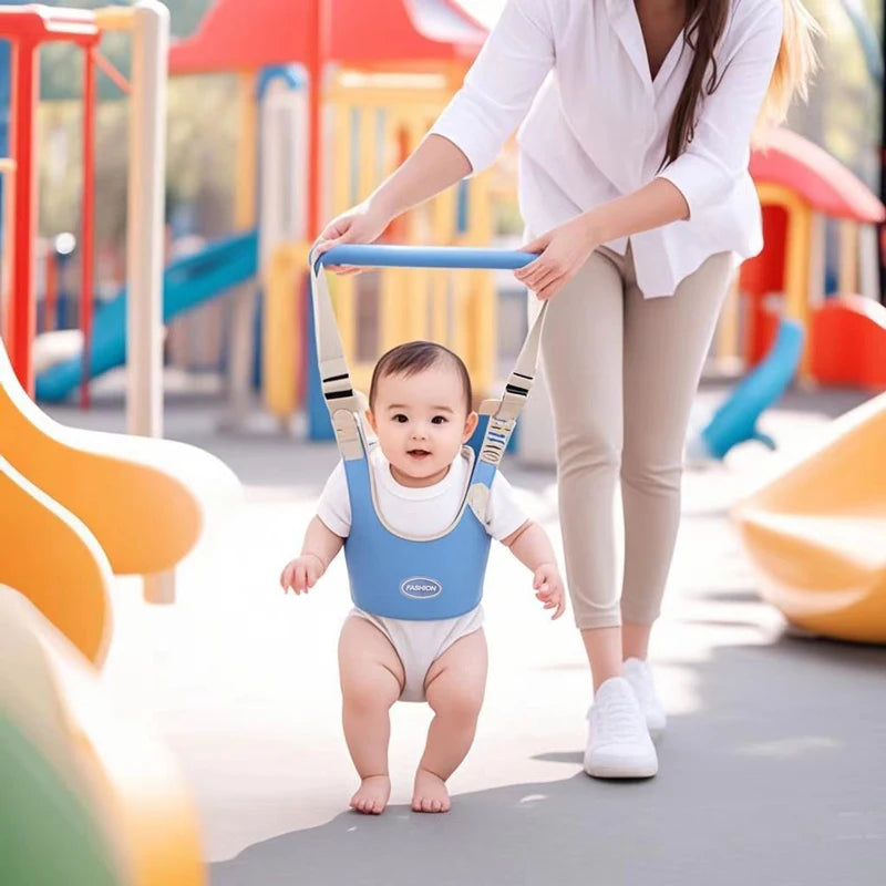 Baby Walking Harness Handheld Walker Assistant Belt Adjustable Toddler Infant Walker Safety Harnesses Standing Up Walking Learn