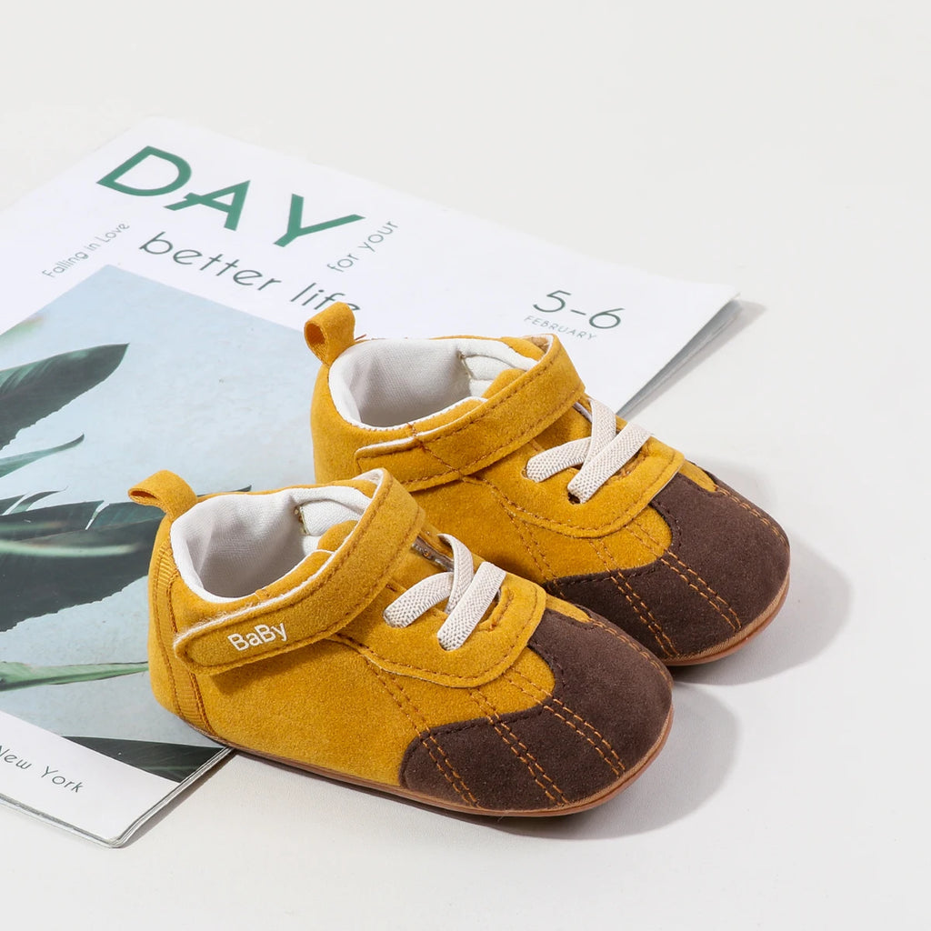 Hot Selling Baby Boys And Girls First Walking Toddler Shoes Spring And Autumn Sports Style Baby Unisex Sneaker BHX5212