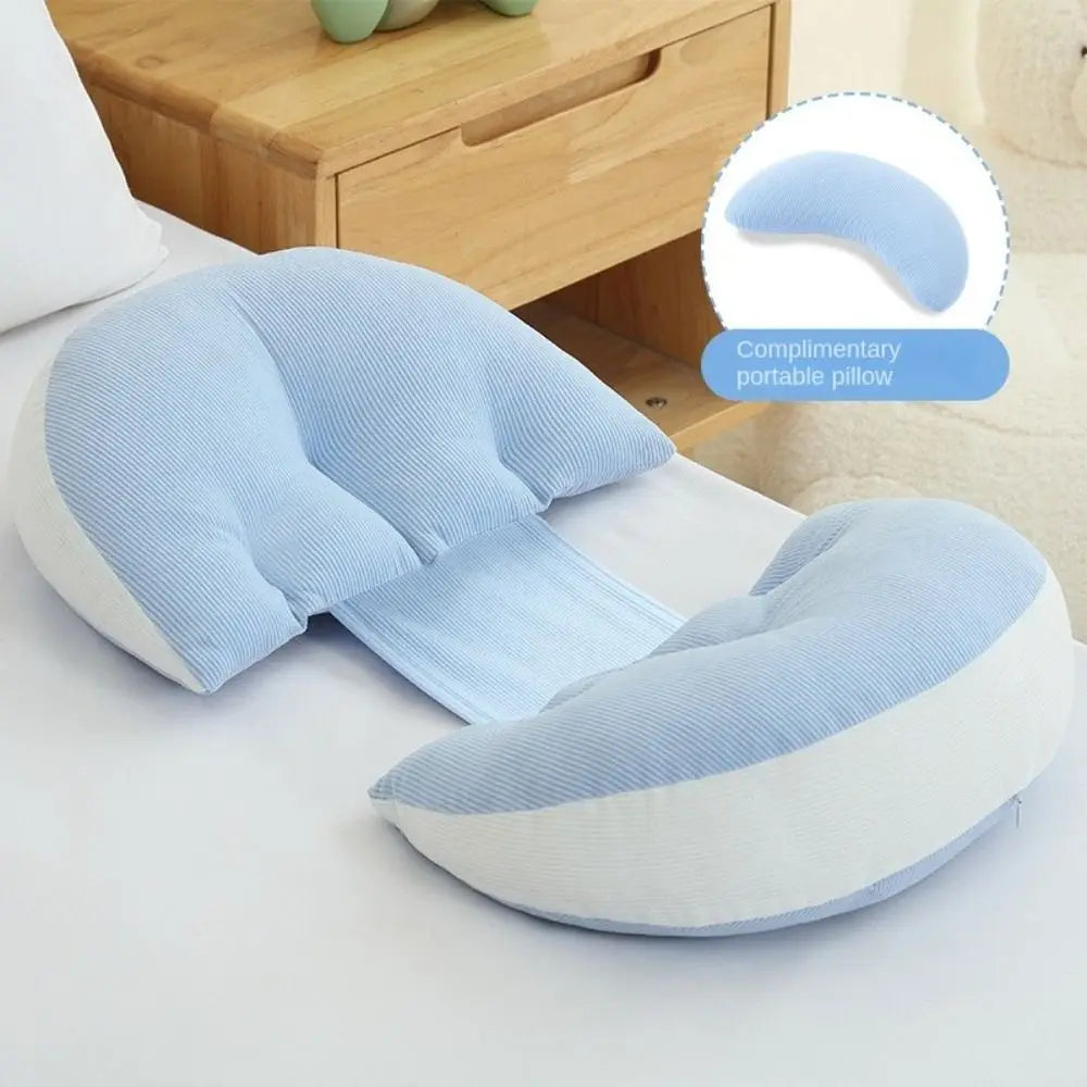 Pregnant Women's Waist Pillow U Shaped Soft Maternity Pillow Comfort Abdominal Support Pregnancy Cushion Sleeping Cushion