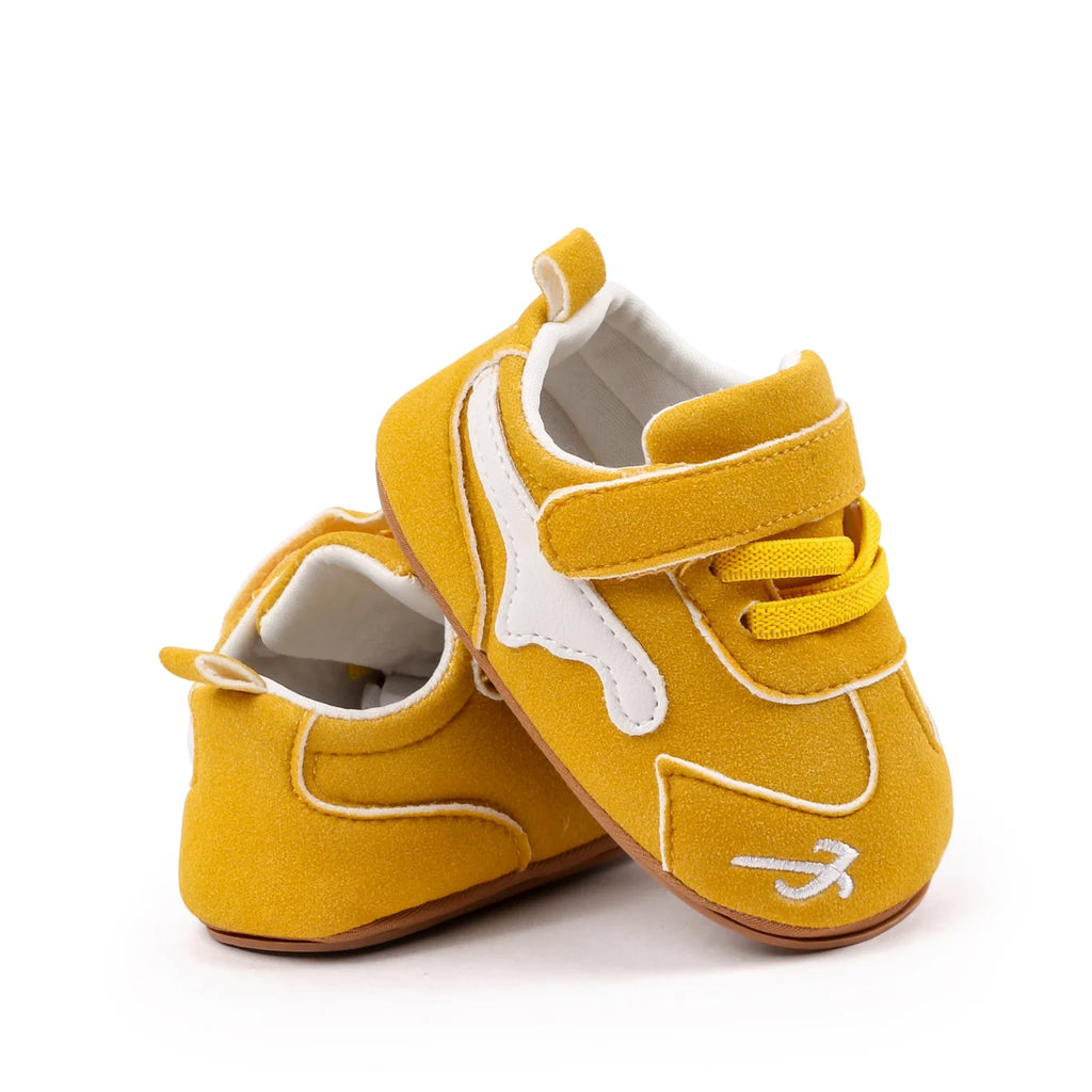 Hot Selling Baby Unisex First Walking Toddler Shoes For 0-18 Months Fashion Design Three Colors High Quality Baby Sneaker